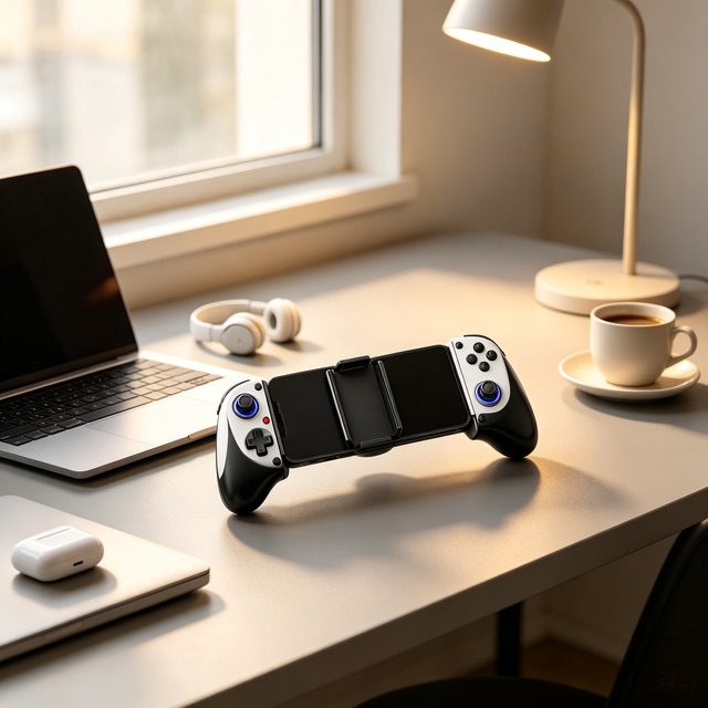 BSP-D11 Telescopic Mobile Gaming Phone Stretching Controller RGB Light Gamepad for Android IOS P3 P4 Switch