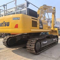 Excavatrice hydraulique Komatsu PC450 d'origine de haute qualité, Excavatrices Komatsu d'occasion, Komatsu PC450
