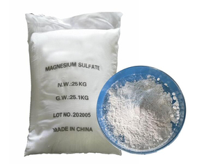 Poudre <span class=keywords><strong>anhydre</strong></span> de sulfate de magnésium de poudre de qualité industrielle de vente d'usine 99% pureté <span class=keywords><strong>MGSO4</strong></span> - Product Image 1
