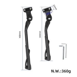 Soporte ajustable para bicicleta de 20-29 pulgadas, para bicicleta de montaña, BMX, bicicleta para niños, soporte de estacionamiento antideslizante universal de un solo lado - Product Image 2