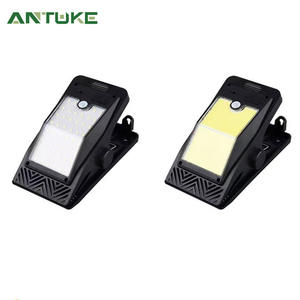 Solar LED <b>Clamp</b> <b>Light</b> 46 LEDs White Warm <b>Light</b> High Brightness Human Body Induction Garden Wall <b>Light</b> for Courtyards and Gardens - Product Image 5