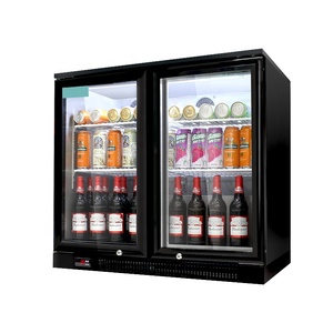 Coldstar Bar Comptoir Réfrigérateur Froid Soda Bière Champ Bar Refroidisseur Double Porte Verre Affichage Mini Réfrigérateur - Product Image 6
