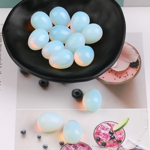 Piccolo Cristallo Naturale di Lapislazzuli, Occhio di Tigre, <span class=keywords><strong>Giada</strong></span> 20x15mm, Pietra <span class=keywords><strong>Grezza</strong></span> a Forma di Uovo, Ornamento per Casa, Regalo Lucidato per Pasqua - Product Image 6