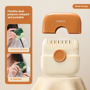 Práctico Dispositivo de <span class=keywords><strong>peluquería</strong></span> dos en uno multifunción especial para niñas, cuchillas de acero inoxidable, tijeras de peine para dividir el cabello roto - Product Image 6