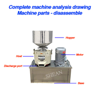 Machine à fabriquer du beurre de cacahuètes, machine à moudre le sésame