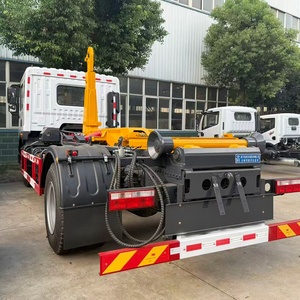 รถบรรทุกเก็บขยะแบบตะขอเกี่ยว Dongfeng 4x2 12 ตัน ราคาโรงงาน ขาย - Product Image 4