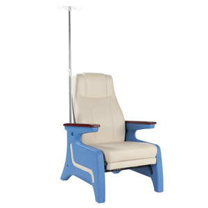 Itsuken Furniture Infusion Chair YJ-S268 Coffee Pvc With IV Pole Hospital Use - Product Image 4