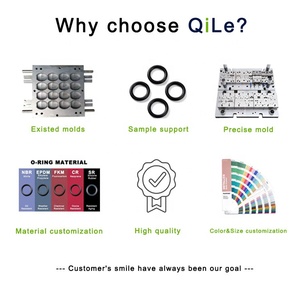 Пользовательские различные размеры масляное уплотнение гидравлическое резиновое уплотнение Нитриловое резиновое гидравлическое уплотнение - Product Image 2
