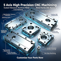 Composants mécaniques en aluminium sur mesure usinés CNC de haute précision, finition sablée et anodisée, pièces de quincaillerie industrielle
