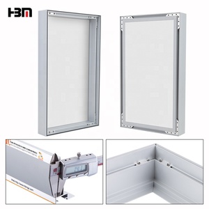 Profil en aluminium pour boîte à lumière Cadre sans cadre en aluminium pour boîtes à lumière en tissu Cadres en aluminium Seg - Product Image 3