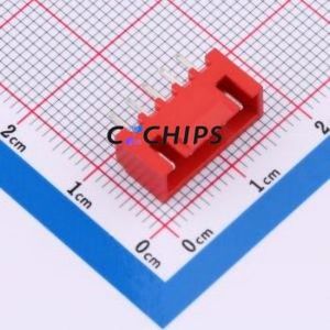 WAFER-HA2.54-5PZZ-R62 Wire-to-Board Pin Header Through hole Component (THT),P=2.54mm Connector 1x5P 2.5mm Through Hole XHB - Product Image 1