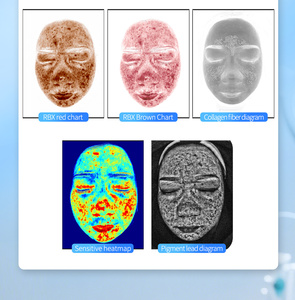 Xách tay 3D phân tích khuôn mặt ai Máy quét da độ ẩm Spa Salon phân tích da Máy phân tích da mặt - Product Image 4
