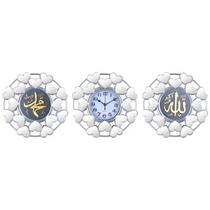 Bán Buôn Hồi Giáo Tường Trang Trí Đồng Hồ Thiết Lập, Phòng Khách Treo Đồng Hồ Treo Tường, Biên Giới Cutout Gương Đồng Hồ Thạch Anh Tùy Chỉnh - Product Image 2