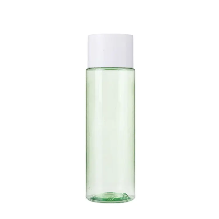 Custom 5oz Screen Printing Green Facial Toner Colored Plastic Screw Cap Lotion Bottle 150ml