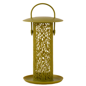 Esschert Design Toit Vert Suspendu Mangeoire pour Oiseaux Extérieur Silo avec Plateau "Chiffchaff" - Product Image 3