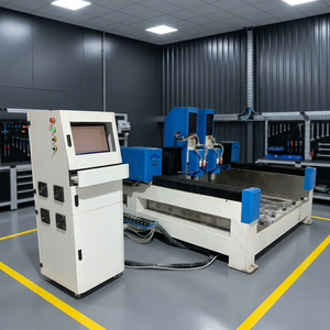 Machine de gravure sur pierre CNC à double tête, routeur de découpe pour granit et marbre, 7,5 kW, 24 000 tr/min - Product Image 1