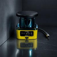 KELI KLM LiDAR de sécurité avec alarme de détection de poussière, capteur de sécurité pour l'automatisation industrielle à large angle de balayage