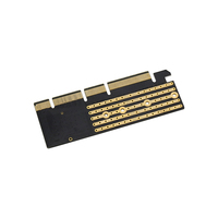Tarjeta de Conexión de Alta Velocidad para Placa Base de Escritorio/Servidor, PCI Express 3.0 16X Macho Hembra U1/U2 Riser con Soporte M.2 NVMe en Stock