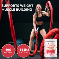 Lifeworth Protéine de Lactosérum pour Prise de Poids, Poudre Weight Plus, Stimulant d'Appétit pour Prise de Masse Musculaire, pour Homme et Femme