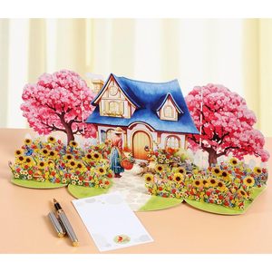 Home Is Where Mum Is 3D Pop Up Greeting Card Mother's Day Birthday For Women <b>Wife</b> Sister Girl - Product Image 2