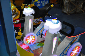 2 joueurs monnayeur enfants vélo jeu de course vélo machine de jeu d'arcade - Product Image 4