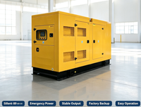 Groupe électrogène diesel silencieux 150 kW, alimentation de secours pour hôpitaux, écoles, centres de données, norme d'émission, générateur à démarrage automatique intelligent
