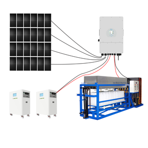 Customizable Commercial Solar Powered Industrial <b>Ice</b> Block <b>Making</b> Maker <b>Machine</b> With Solar System for Business Solar Powered <b>Ice</b> - Product Image 4