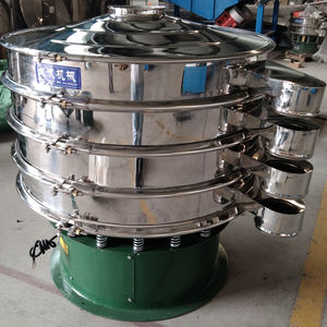 Machine de tamisage vibratoire industrielle motorisée grande capacité certifiée CE ISO 1 an Séparateur de poudre de tamisage de farine Vibrateur rotatif - Product Image 2