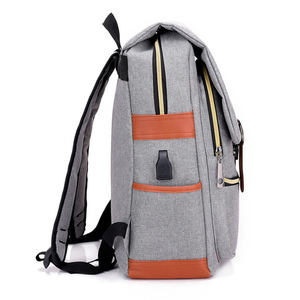 Sac à dos de voyage extérieur pour ordinateur portable, collège, lycée, imperméable, tendance, en gros, personnalisé, avec logo - Product Image 6