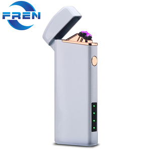 2026 FR-106 Nouveauté Briquet Électronique Rechargeable USB avec Double Arc et Design Coupe-Vent - Product Image 4