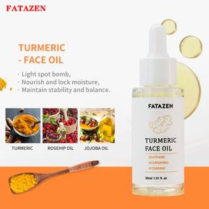 Aceite Facial Natural puro de Etiqueta Privada, Aceite hidratante para la piel antienvejecimiento vegano, Suero esencial para el cuidado de la cara, aceite esencial de cúrcuma - Product Image 4