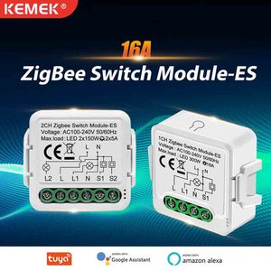Interruptor Inteligente Tuya ZigBee de Alta Potencia 16A 100-240V, Sin Necesidad de Cable Neutro, para Domótica - Product Image 1