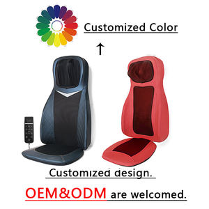 Cojín para aliviar el <span class=keywords><strong>dolor</strong></span> <span class=keywords><strong>de</strong></span> asiento <span class=keywords><strong>de</strong></span> coche, masajeador <span class=keywords><strong>de</strong></span> cuello y <span class=keywords><strong>espalda</strong></span>, eléctrico, 3D, Shiatsu, regalo <span class=keywords><strong>de</strong></span> Navidad - Product Image 4