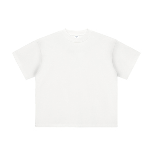 เสื้อยืดผ้าฝ้ายโอเวอร์ไซส์สำหรับผู้ชายผ้าถัก100% - Product Image 6