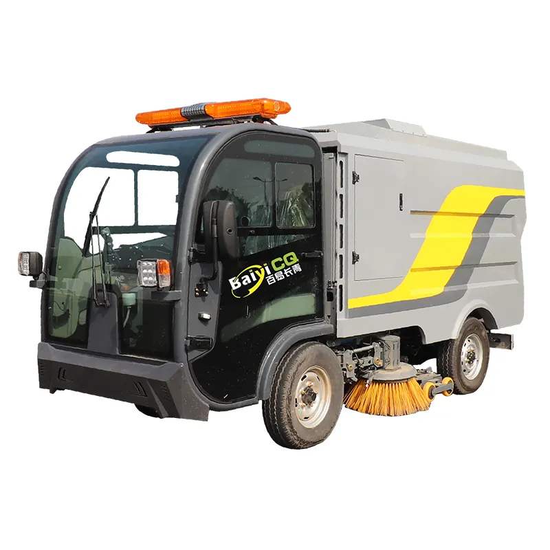 Top1 Electric Street Sweeper Estacionamento Varredor Road Sweeper Machine à venda