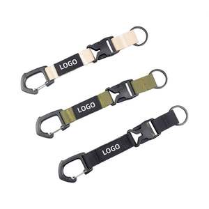 Llavero de mosquetón personalizado con correa de muñeca para llaves, llaveros de pulsera para mujer, correas cortas con hebilla de águila - Product Image 4