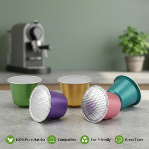 Paquete Variado de Cápsulas de Matcha 2026, Sabores Gourmet Surtidos, Cápsulas de Café Multisistema, Caja Personalizada, Marca Privada, Venta al Por Mayor - Product Image 1