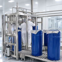 Machine de remplissage aseptique HiLock pour bouteilles en plastique et en verre, en acier inoxydable, pour pâtes de tomates très visqueuses
