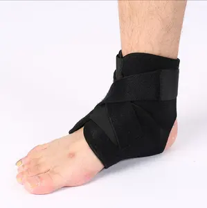 Compression Adjustable Elastic Sports Basketball Ankle Brace Support Sports Plantar Fasciitis Achilles Tendon Support