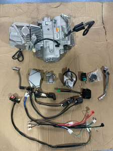 Motor de Motocicleta de 212cc, Motor de Motocicleta con Arranque Eléctrico y de Pedal, 5 Velocidades, 4 Tiempos - Product Image 4