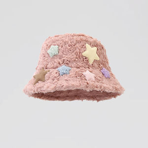 หมวกมีปีกพิมพ์ลายดาว<span class=keywords><strong>น่า</strong></span><span class=keywords><strong>รัก</strong></span>มาใหม่สำหรับผู้หญิงเดินทางลำลองและกลางแจ้งฤดูหนาวสินค้ามา2024 - Product Image 5