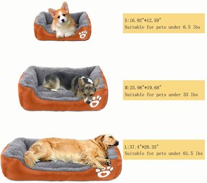 Pluche Orthopedische Sofa Orthapedic <span class=keywords><strong>Dog</strong></span> <span class=keywords><strong>Bed</strong></span> Voor Hond, Mid-Eeuw Hond <span class=keywords><strong>Bed</strong></span> Frame, kalmerende Donut Reizen Aangepaste Logo JW-CB001 - Product Image 2