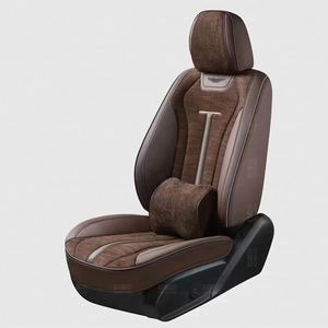 Nuevo Cojín Multifuncional de Cuero para Asiento de Coche, Diseño Moderno, Transpirable y Práctico, Juego de Fundas Protectoras para Asientos de Coche X5 - Product Image 5