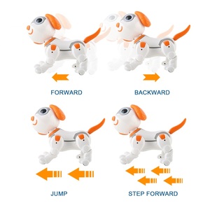Novo controle remoto elétrico máquina de brinquedo cão pode mover-se para a frente, em pé, girando, chorando, luz bonito divertido brinquedo robô - Product Image 3