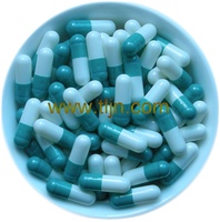 Capsules vides en gélatine végétale pharmaceutique transparente de taille 0-4, couleur et impression personnalisées, marque Tianlong, origine Zhejiang
