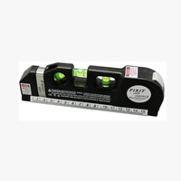 Règle professionnelle 15M niveleur laser infrarouge avec trépied et ruban à mesurer intégré de 2.5 mètres mesure de jauge de niveau de coque ABS