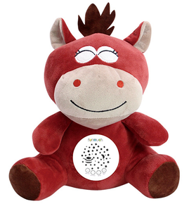 Machine à bruit blanc compatible <span class=keywords><strong>ordinateur</strong></span> pour aide au sommeil intelligente, jouet en peluche portable avec volume réglable et lumières LED - Product Image 2