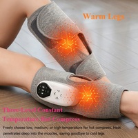 Masseur sans fil pour mollets avec chaleur et pression d'air - Machine de massage des jambes rechargeable à 3 modes pour soulager les muscles