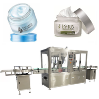 Vente directe d'usine automatique 4 têtes revitalisant à vitesse rapide masque capillaire sérum shampooing crème Gel bouteille classement et capsulage Machine