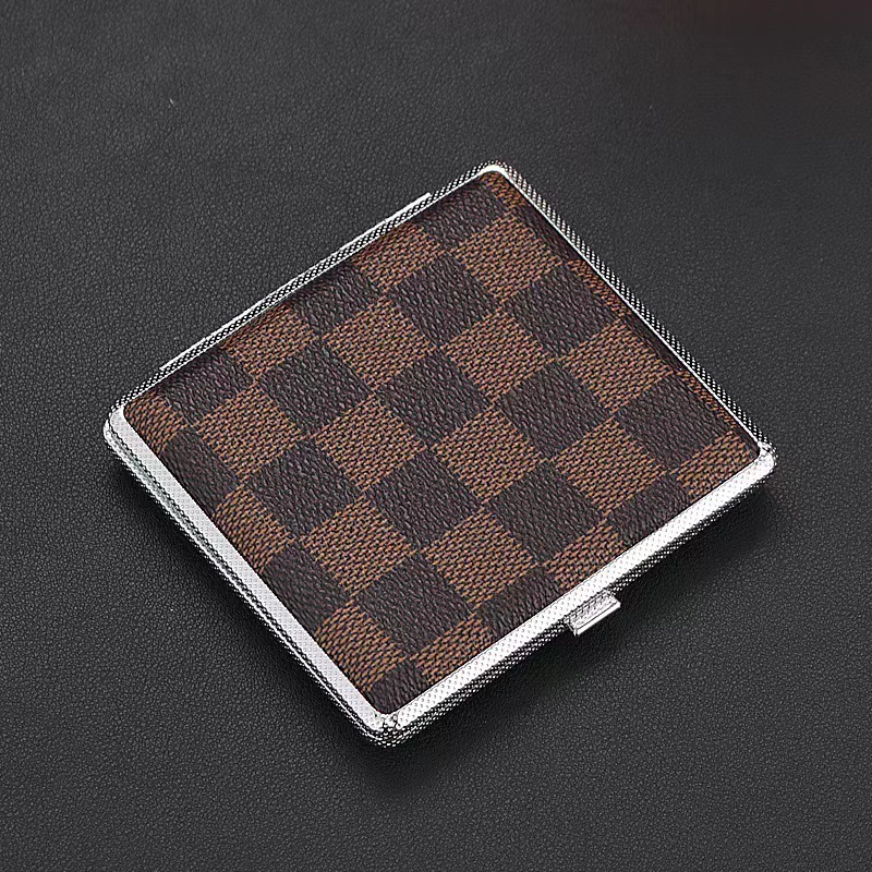 Rubber band checkered leather texture